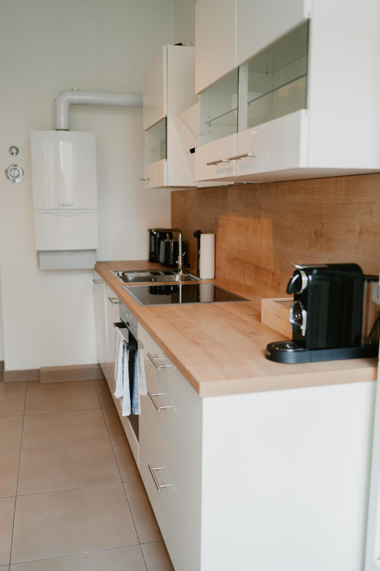 Ferienwohnung Elbzauber Fuer 6 L Parkplatz L Balkon Pirna Extérieur photo